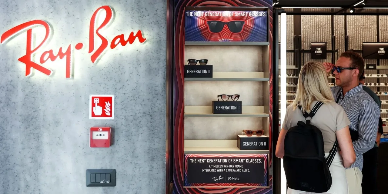 عینک هوشمند Ray-Ban رشد سهام EssilorLuxottica را جهش داد
