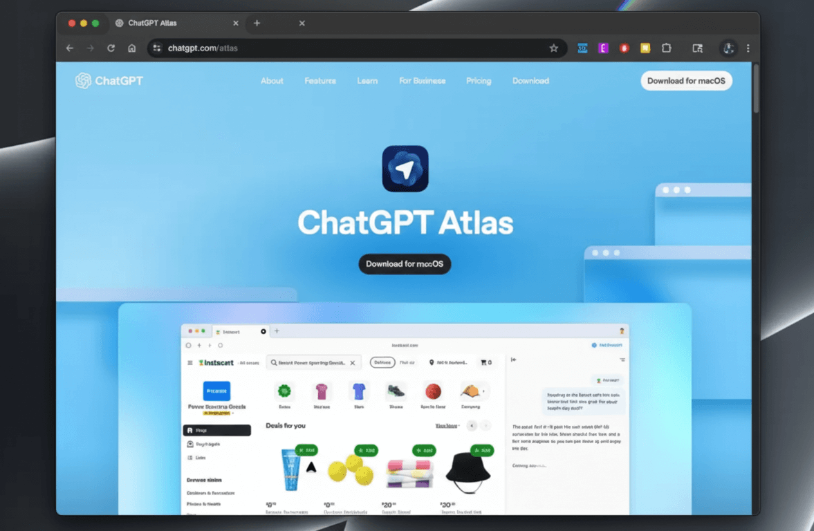 OpenAI Atlas مرورگر هوش مصنوعی با تجربه وب هوشمندتر