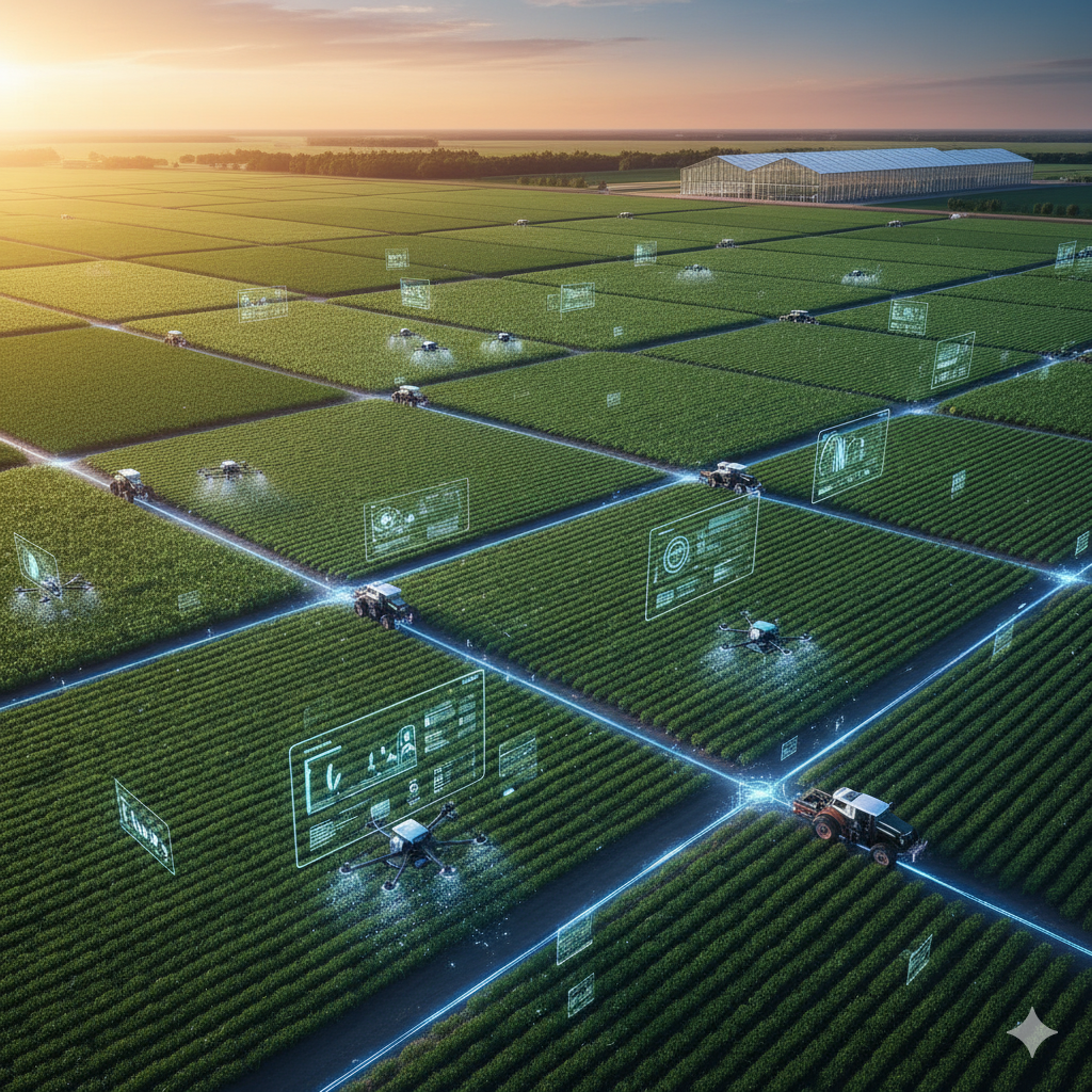 استارتاپ‌های هوش مصنوعی در کشاورزی هوشمند