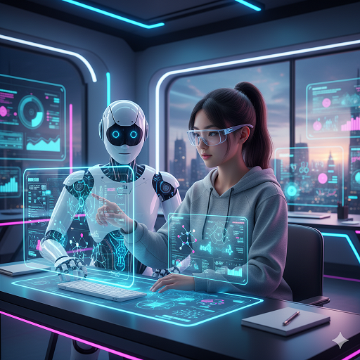 تعامل دانشجو با هوش مصنوعی: آینده یادگیری شخصی‌سازی‌شده در محیط‌های چندعاملی